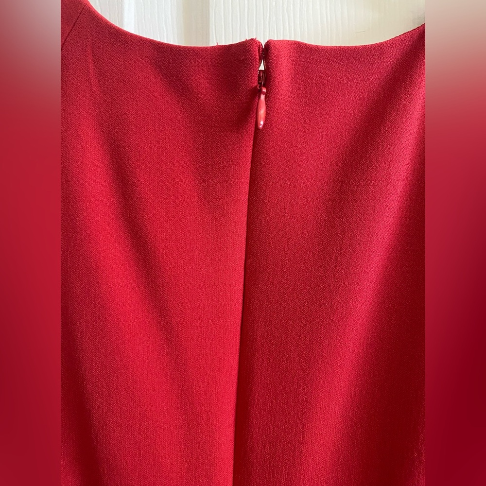 Adrianna Papell Red Midi Dress - Picture 9 of 14